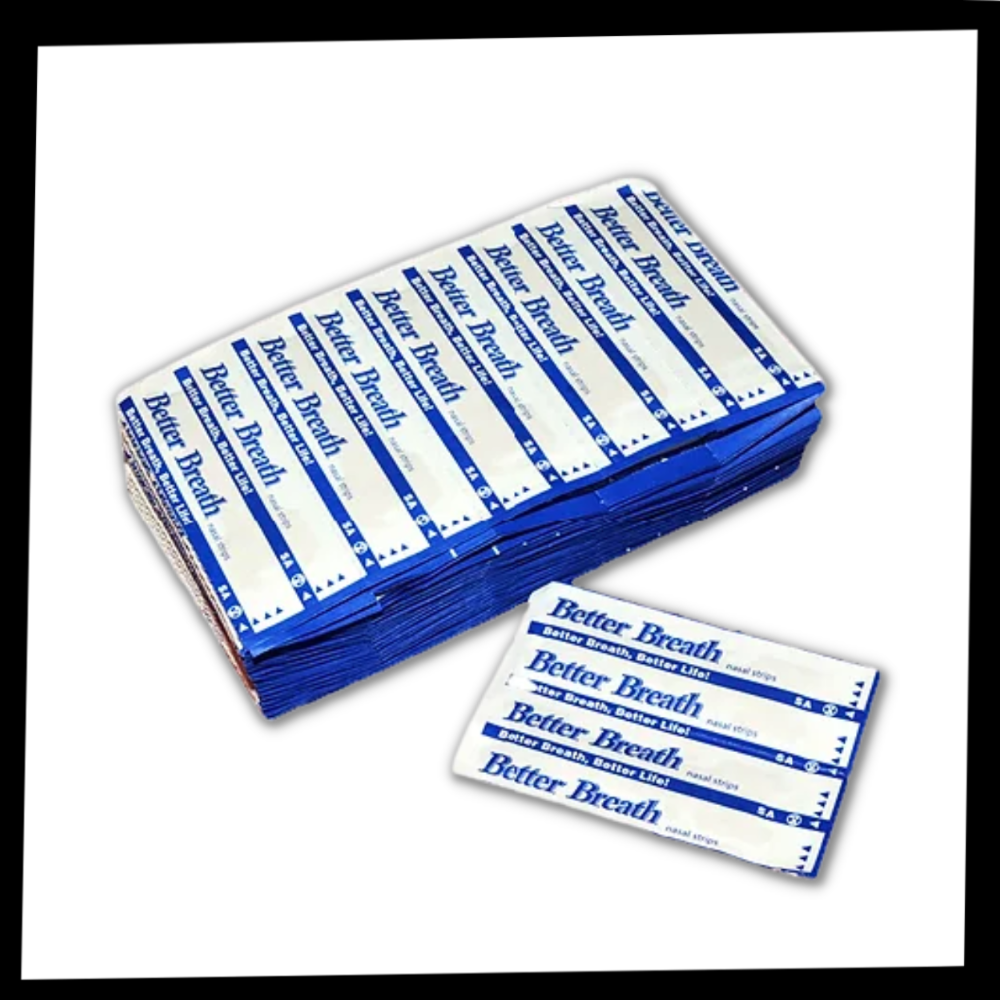 100-pack med nesestrimler for snorking - Ozerty