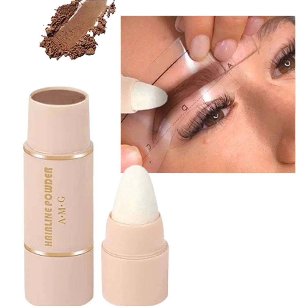 Øyenbrynsmarkør og stensilsett - Ozerty