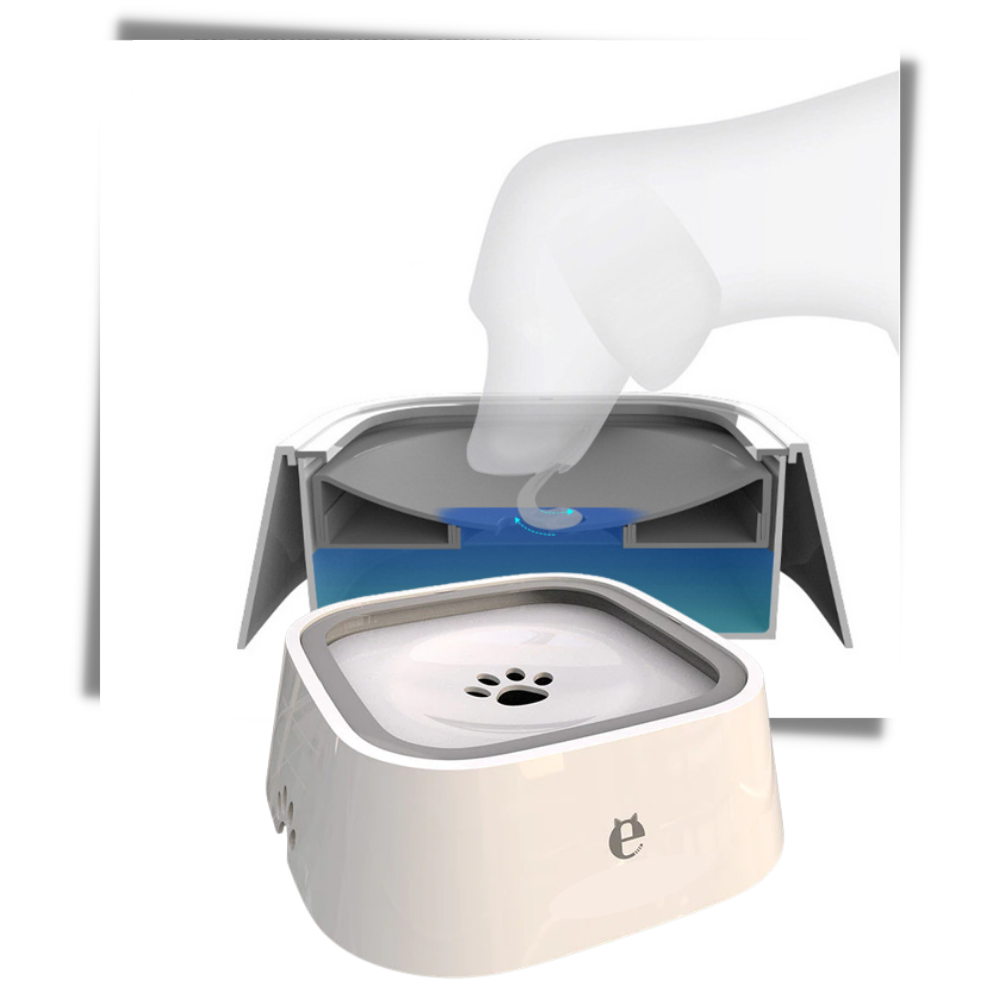 Flytende vannskål for kjæledyr - Ozerty