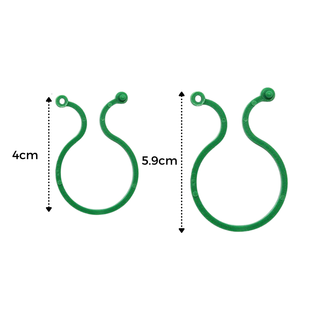 Pakke med klips til hageplanter - Ozerty