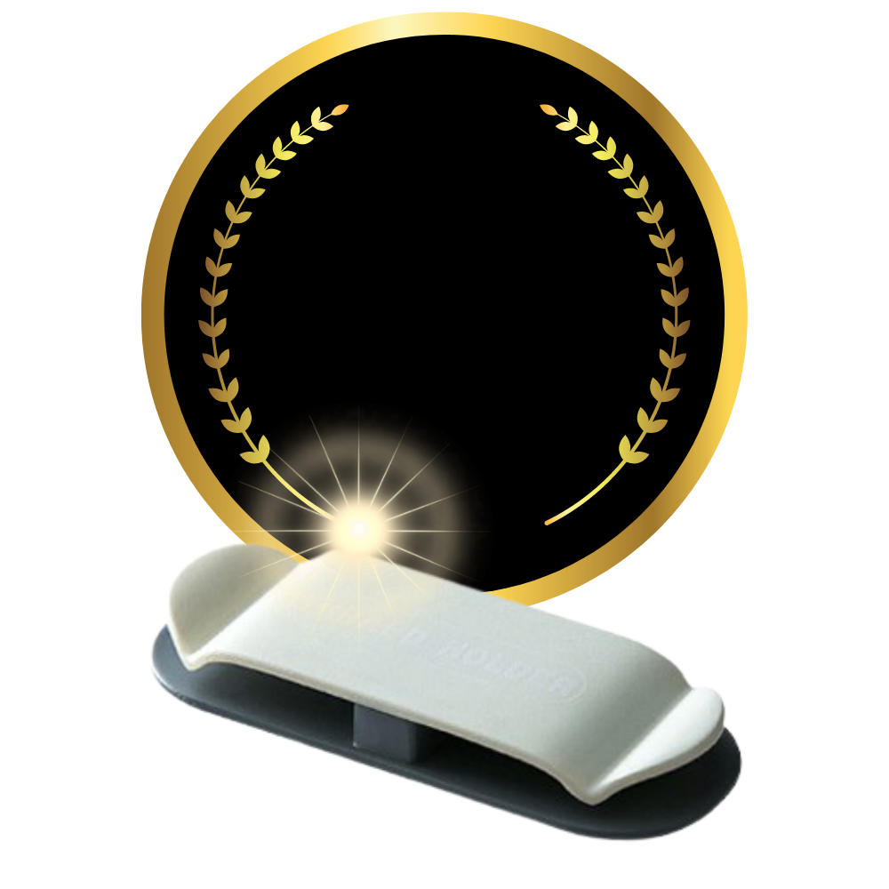 4-pakning selvklebende kabelklemmer - Ozerty