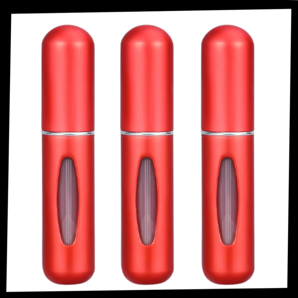 3-pak mini etterfyllbare parfymeflasker - Ozerty