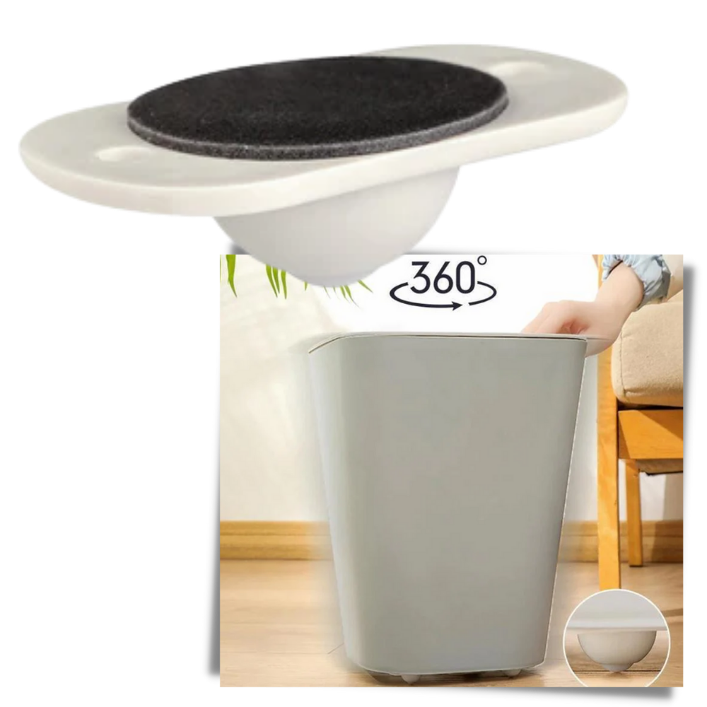 Selvklebende svingbare møbelhjul - Ozerty