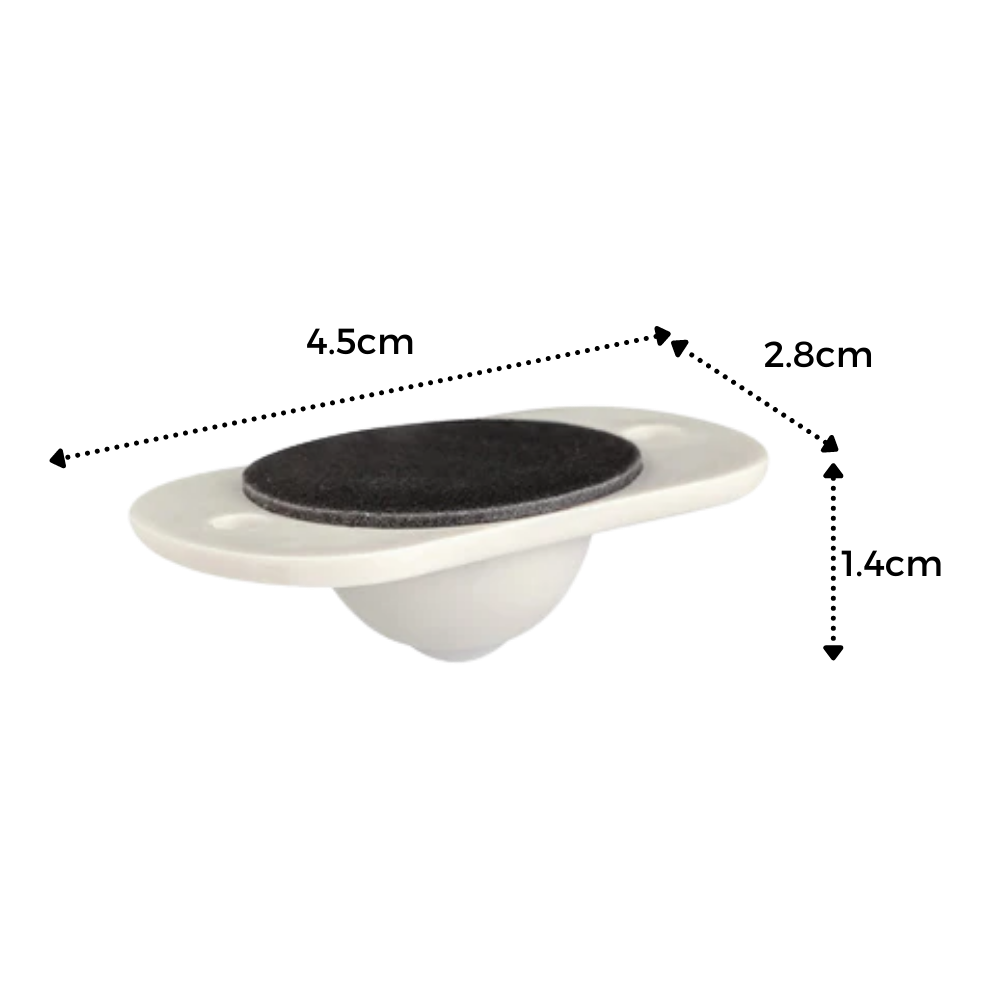 Selvklebende svingbare møbelhjul - Ozerty