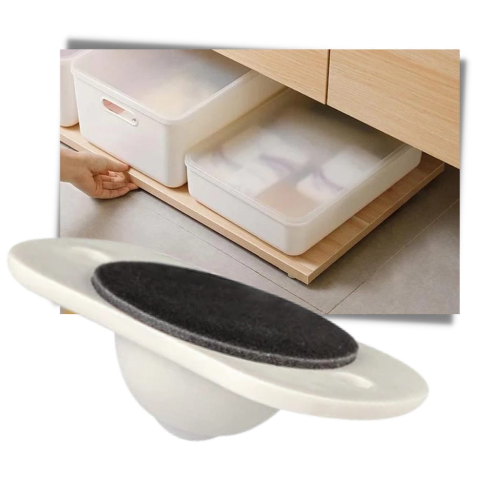 Selvklebende svingbare møbelhjul - Ozerty