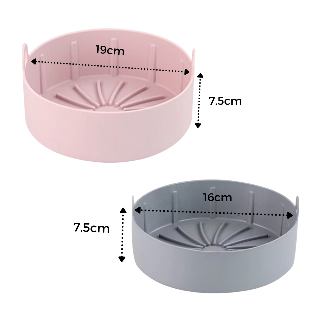 Gjenbrukbar Air Fryer silikonpanne - Ozerty