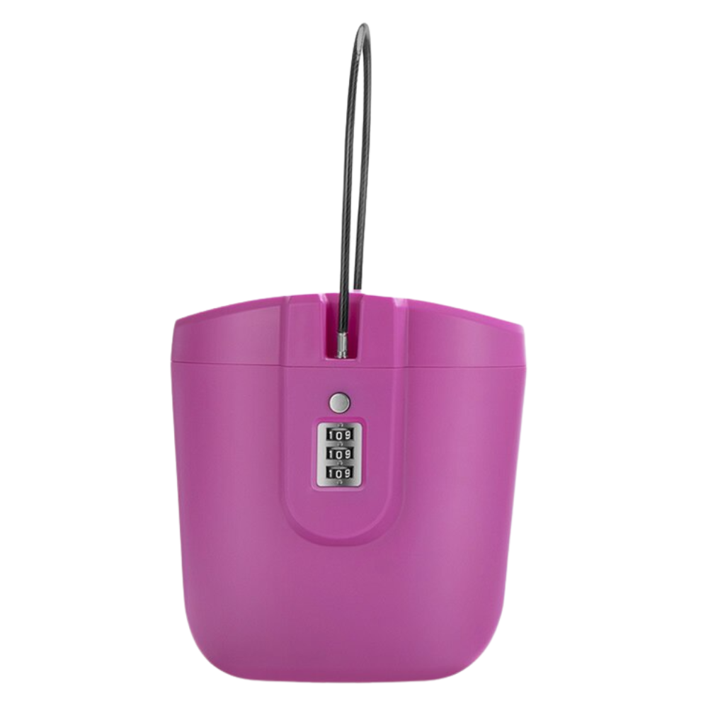 Portable safety box with handle