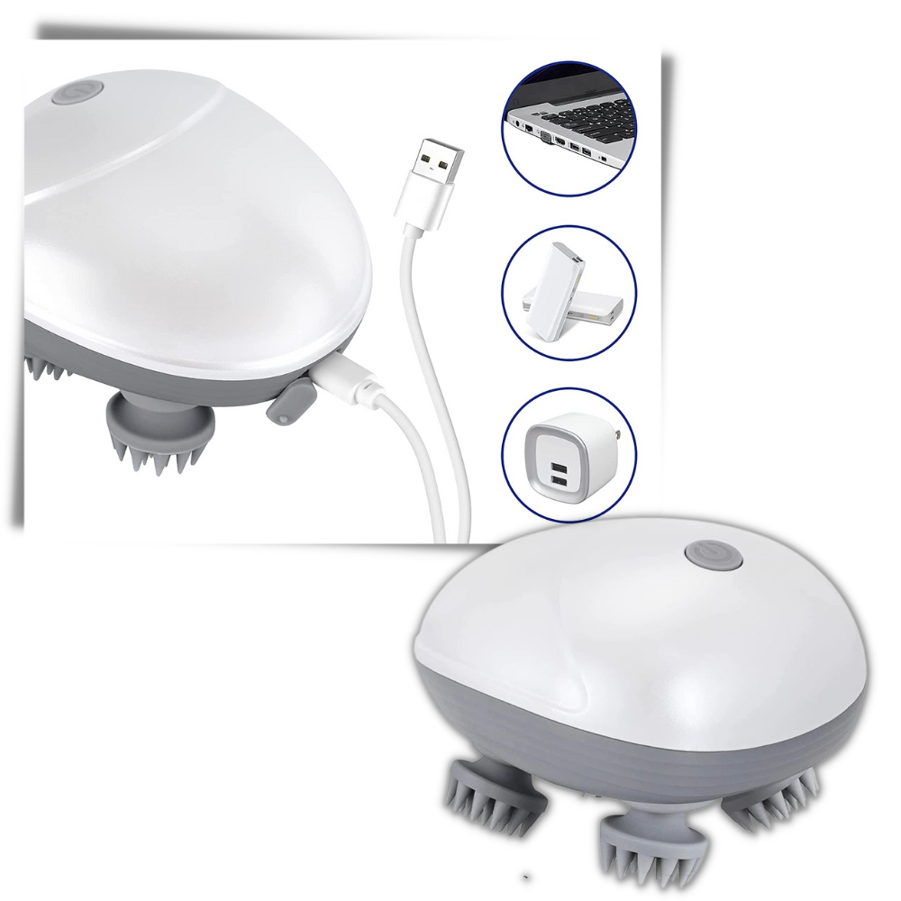 Vibrerende massageapparat for hodebunnen - Ozerty