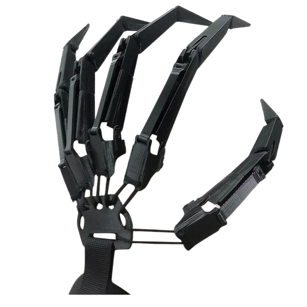 Fake skeleton hands