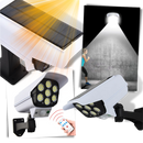 Solcelledrevet LED-lampe med bevegelsessensor - Ozerty