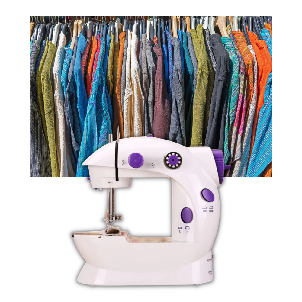 Bærbar elektrisk symaskin - Ozerty