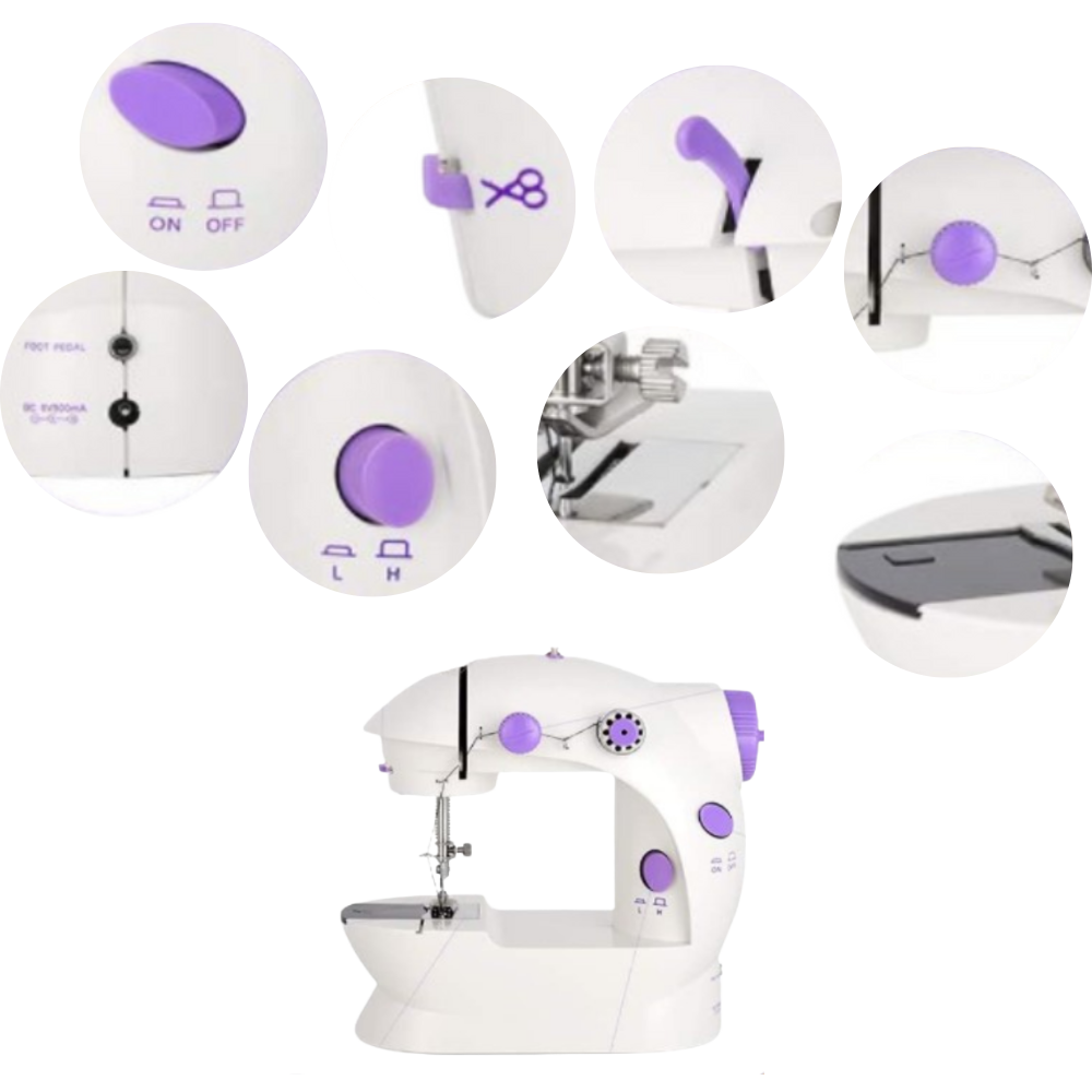 Bærbar elektrisk symaskin - Ozerty