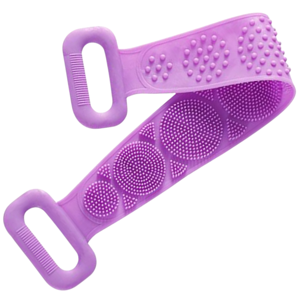 Eksfolierende kroppsskrubber med elastisk silikon - Ozerty