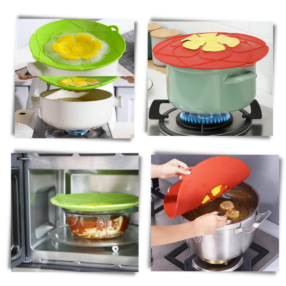Silikondeksel til gryter og potter - Ozerty