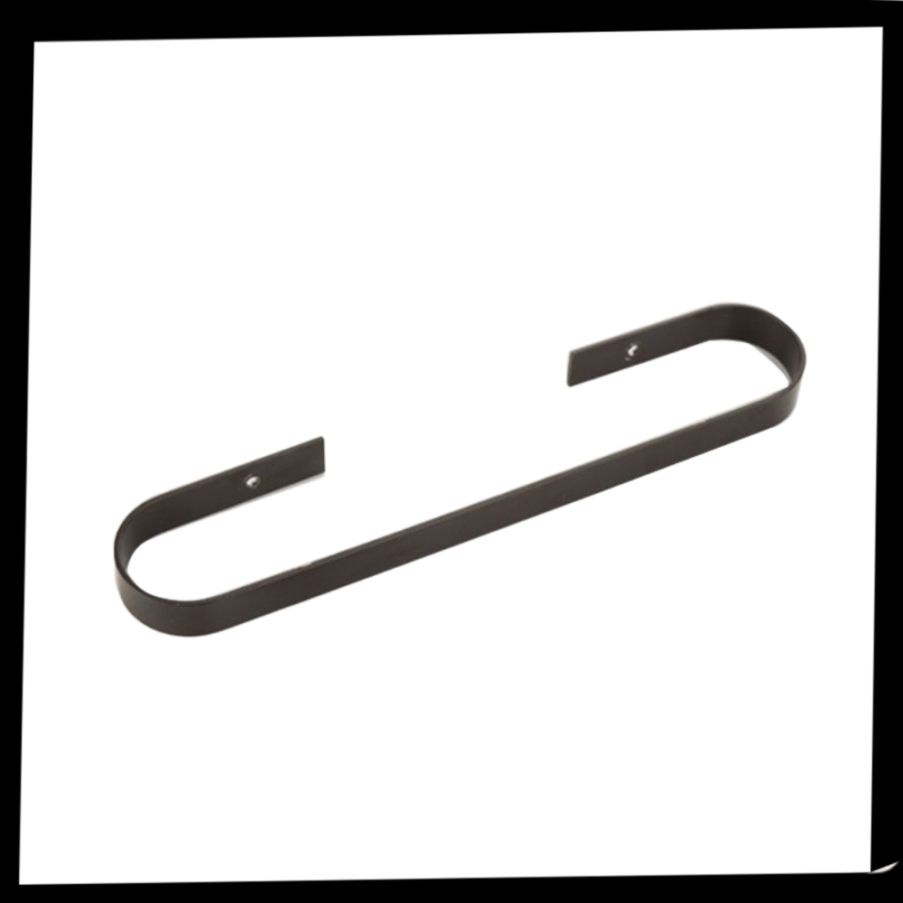 Veggmontert tøffelstativ i aluminium - Ozerty