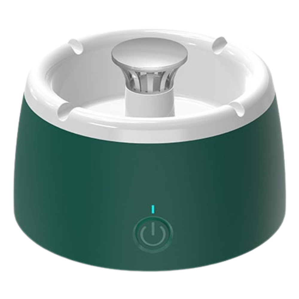 Smart smoke-removing ashtray