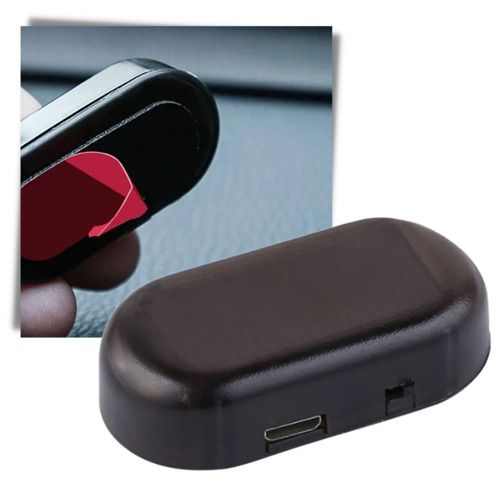 Solcelledrevet varsellampe for bil - Ozerty