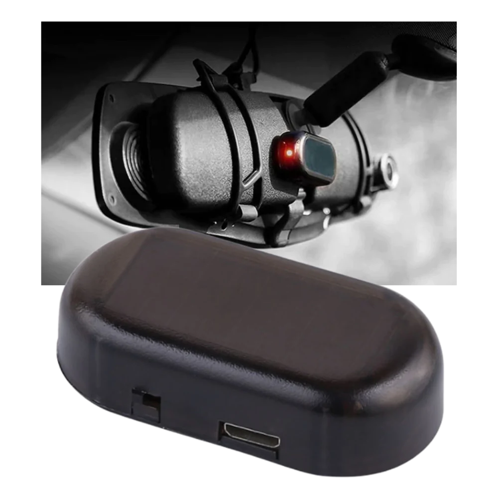 Solcelledrevet varsellampe for bil - Ozerty