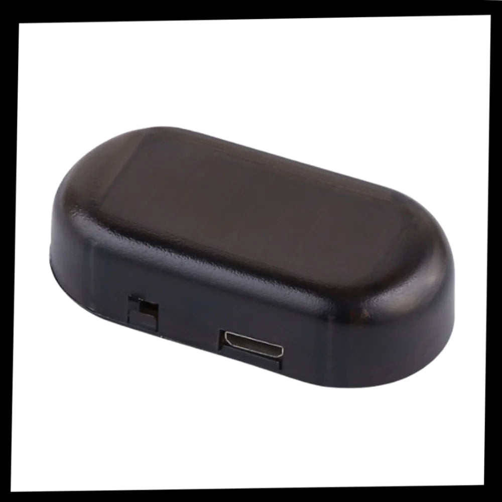 Solcelledrevet varsellampe for bil - Ozerty