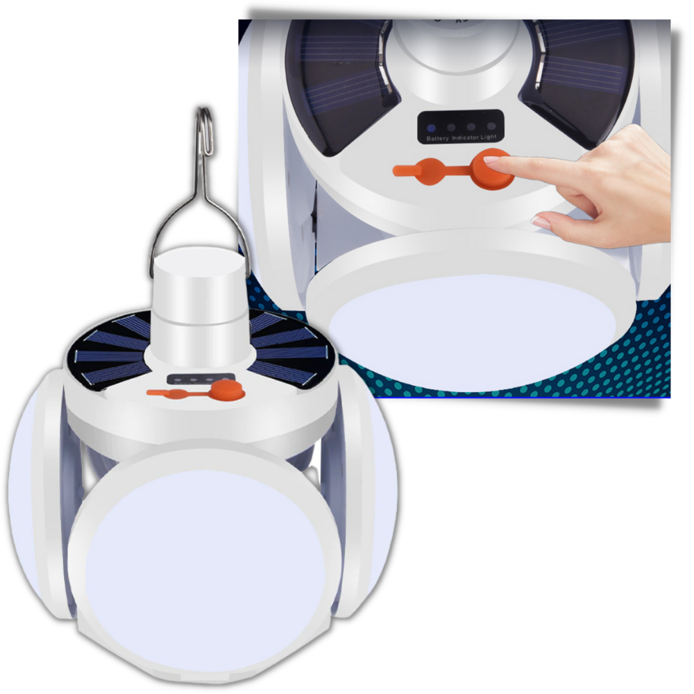 Oppladbar camping LED-lampe - Ozerty