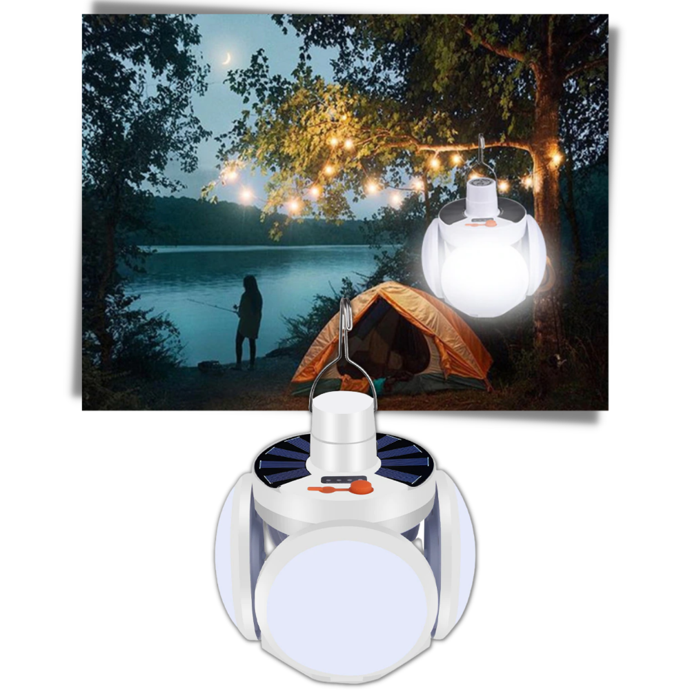 Oppladbar camping LED-lampe - Ozerty