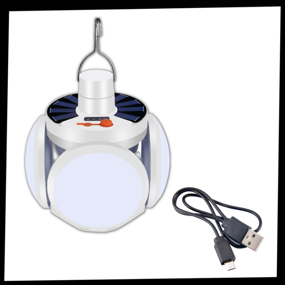 Oppladbar camping LED-lampe - Ozerty