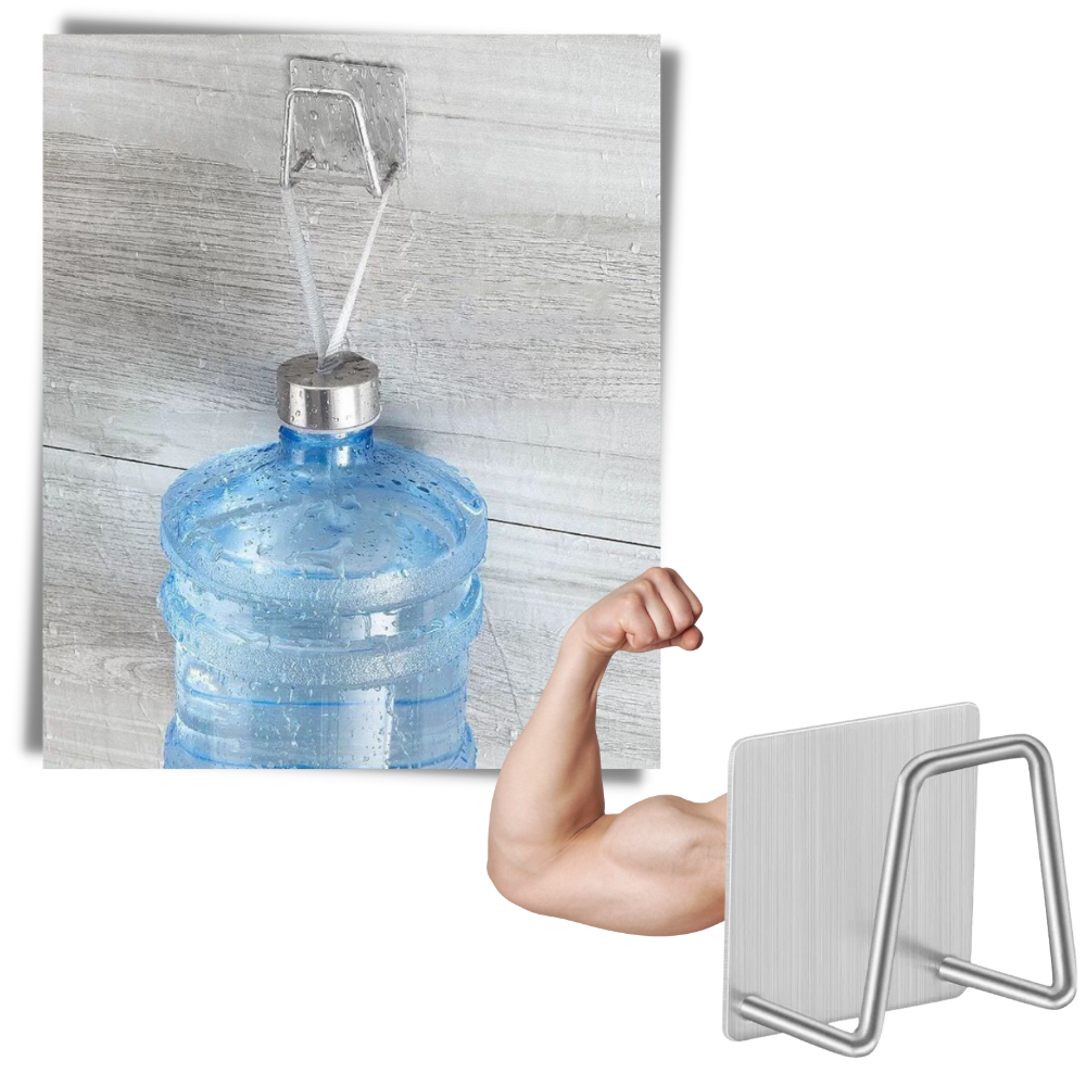 Pakke med 2 svampholdere i rustfritt stål - Ozerty