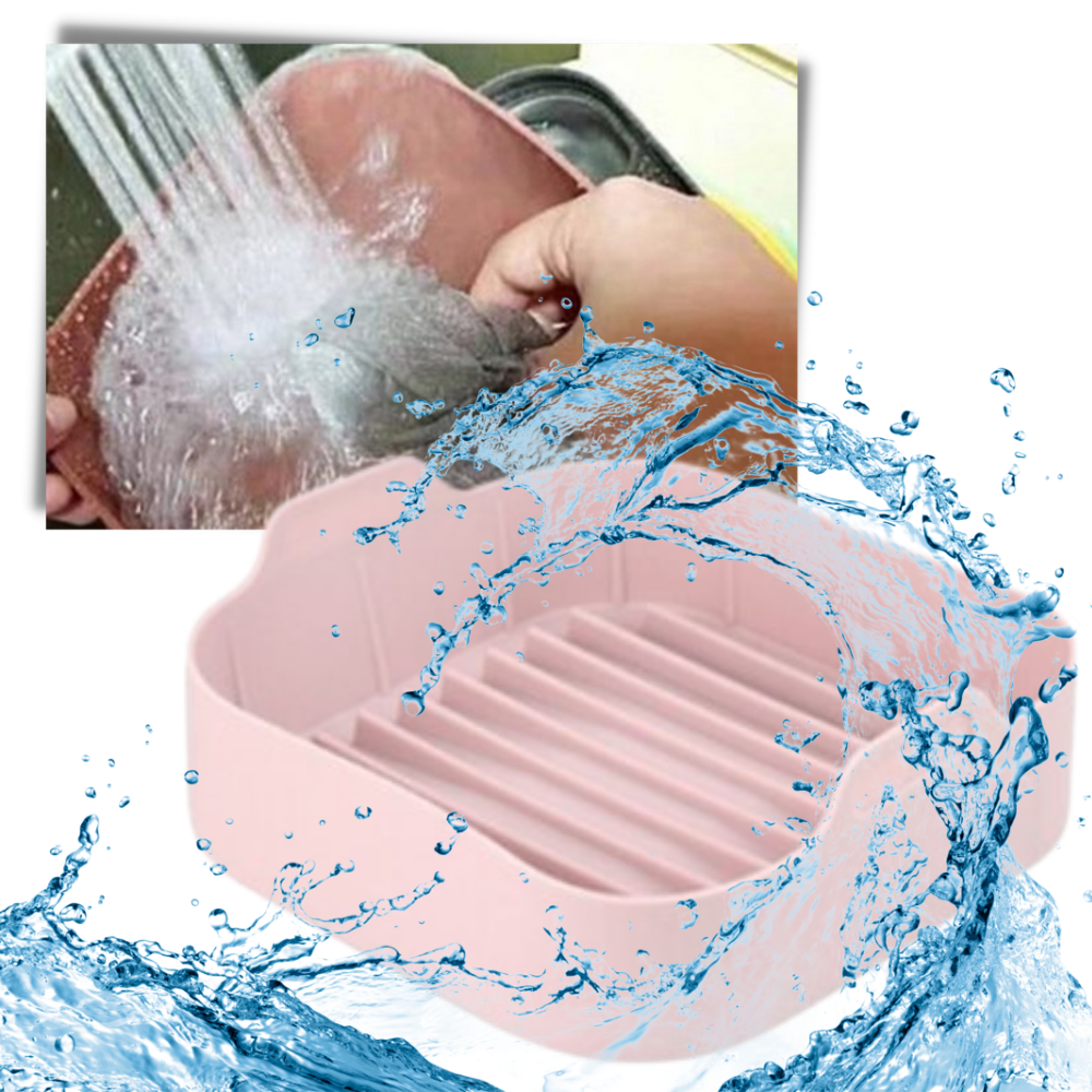 Miljøvennlig firkantet silikonpanne - Ozerty