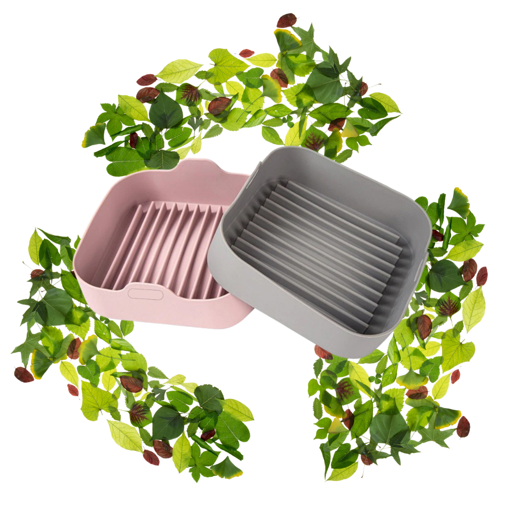 Miljøvennlig firkantet silikonpanne - Ozerty