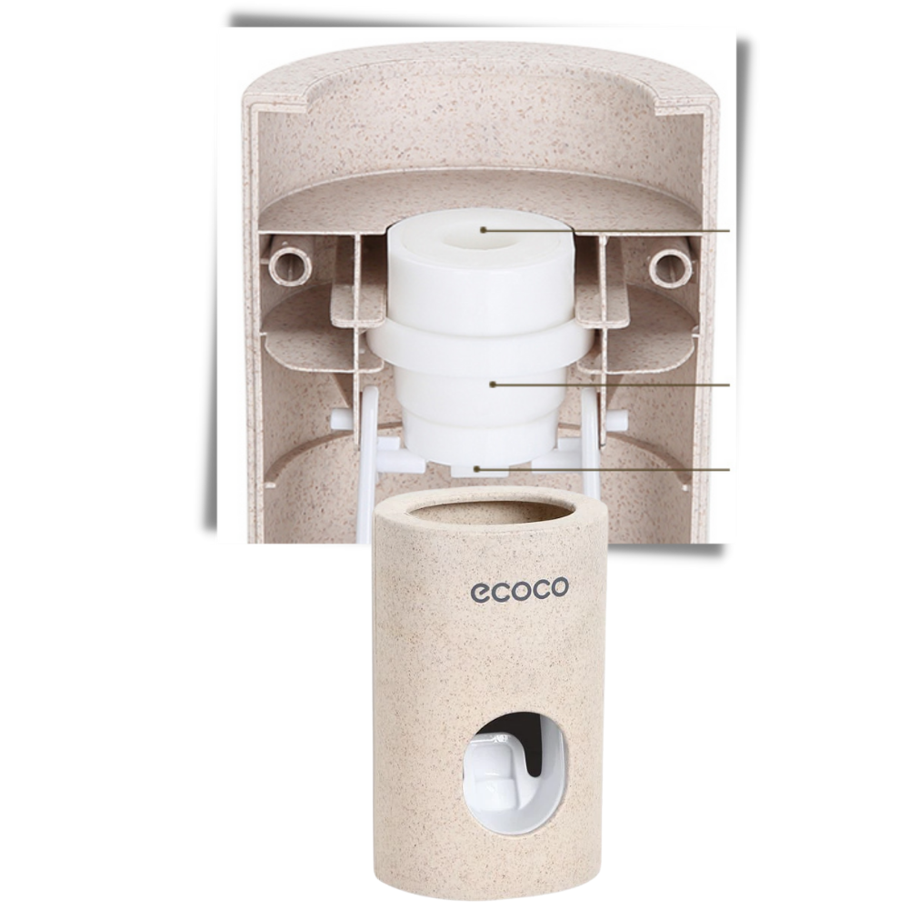 Veggmontert tannkremdispenser - Ozerty