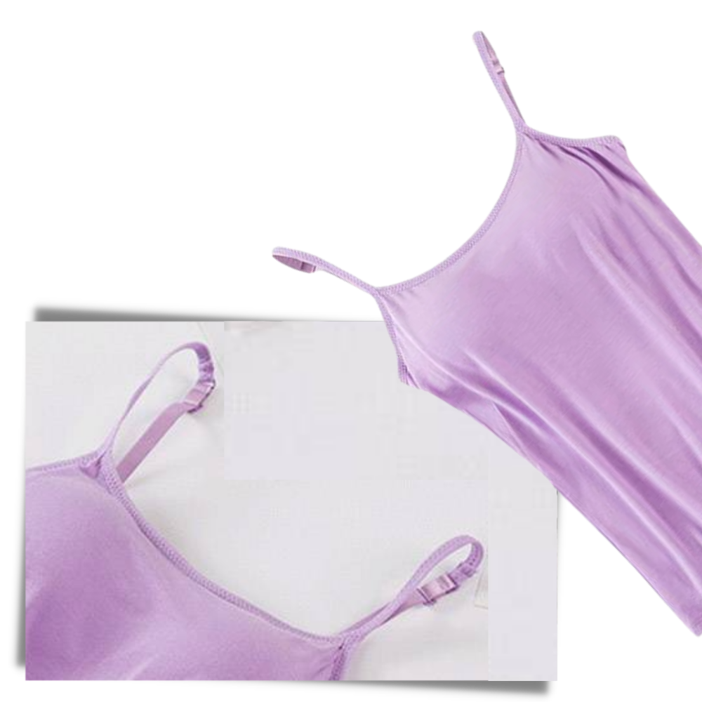Camisole med innebygd BH - Ozerty