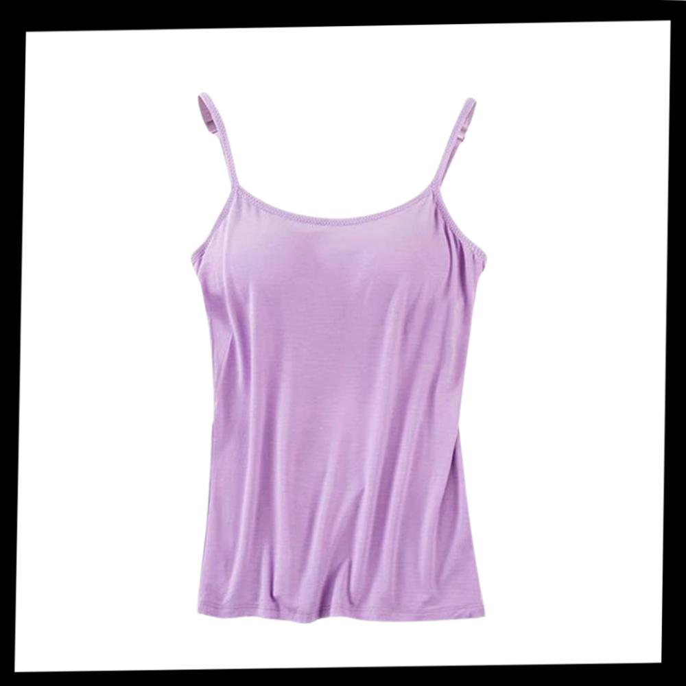 Camisole med innebygd BH - Ozerty