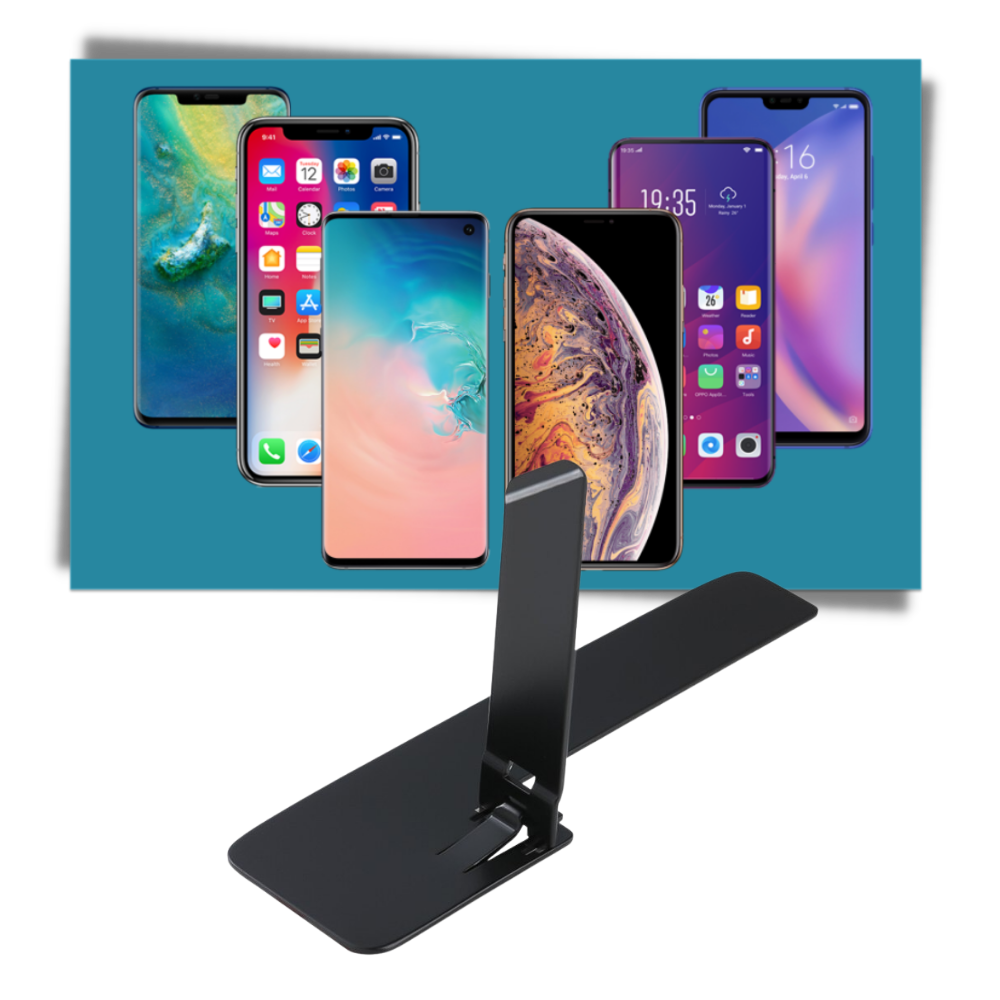 Ultratynt telefonstativ i metall - Ozerty