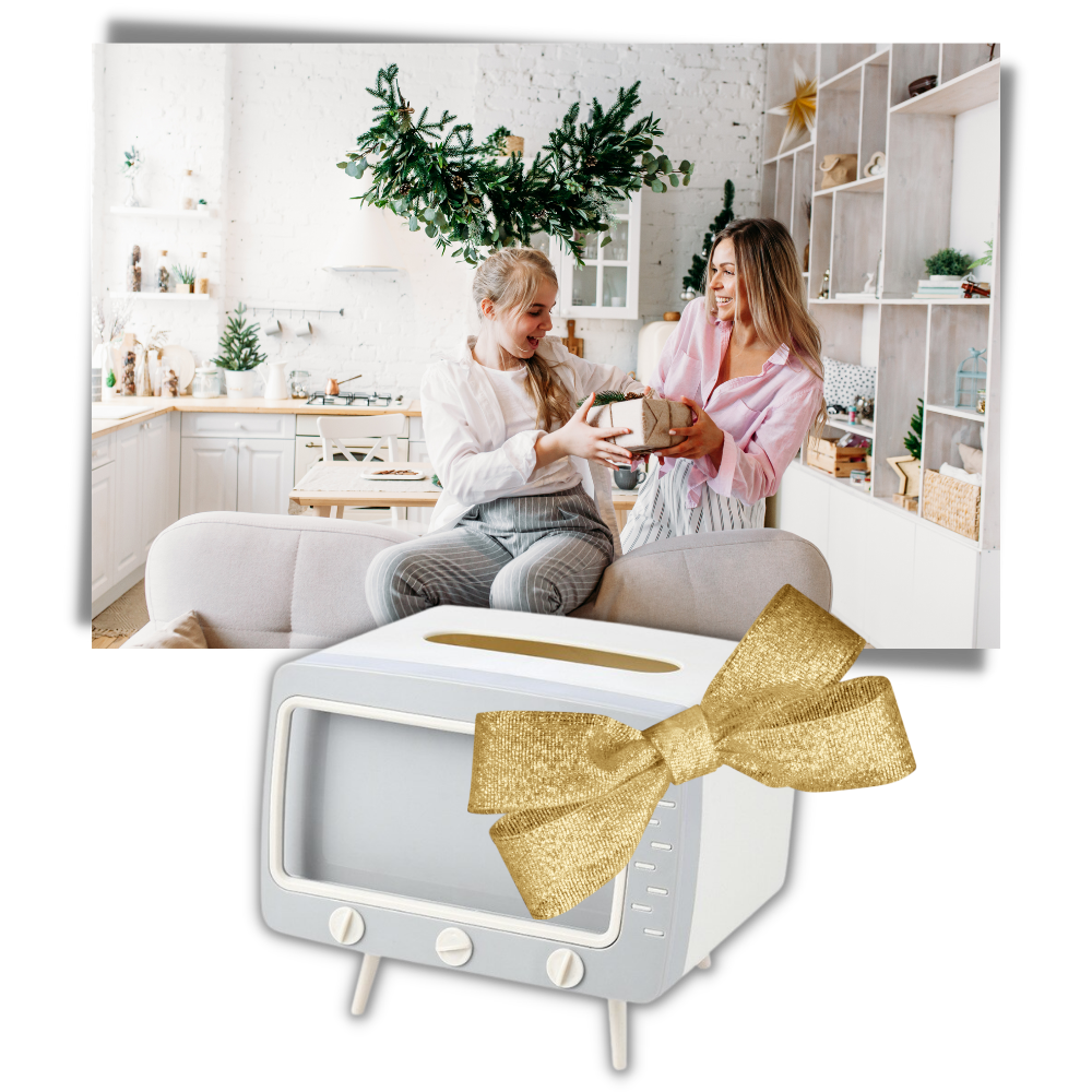 Tørkepapirdispenser med telefonholder - Ozerty