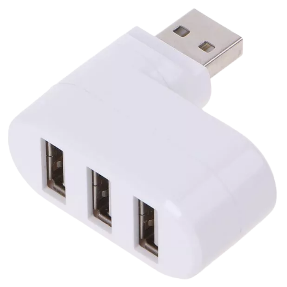 Roterende USB-adapter med flere porter - Ozerty