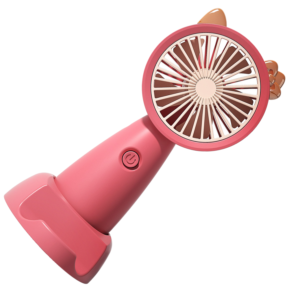 Mini USB-vifte med telefonholder