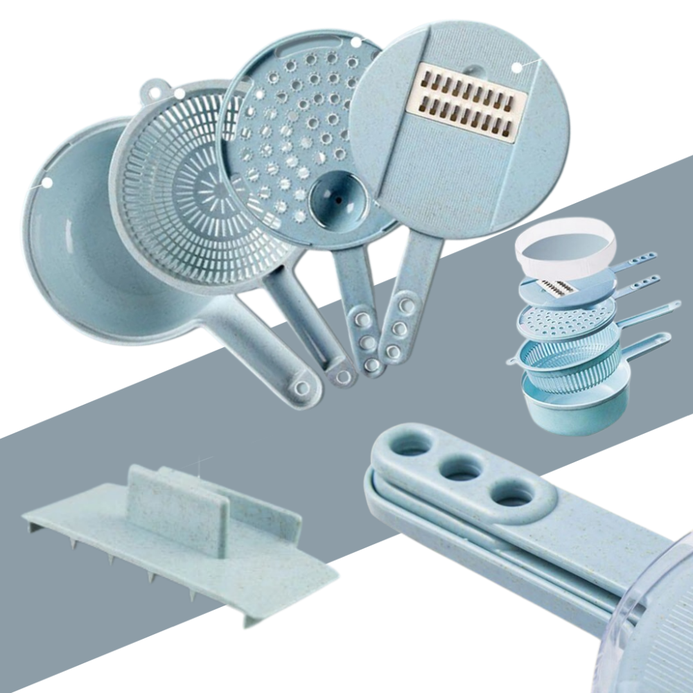 Grønnsaksskjærer 8 i 1 - Ozerty