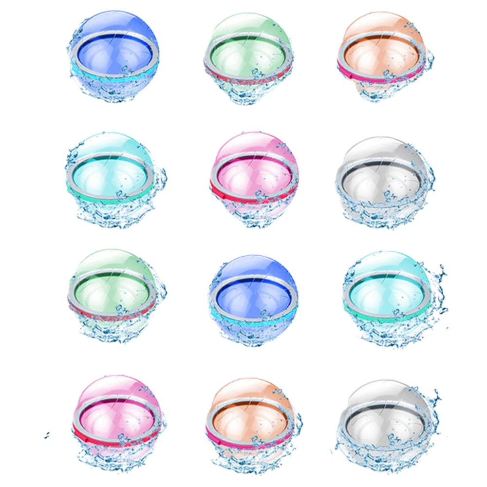 Pakke med gjenbrukbare vannballonger - Ozerty