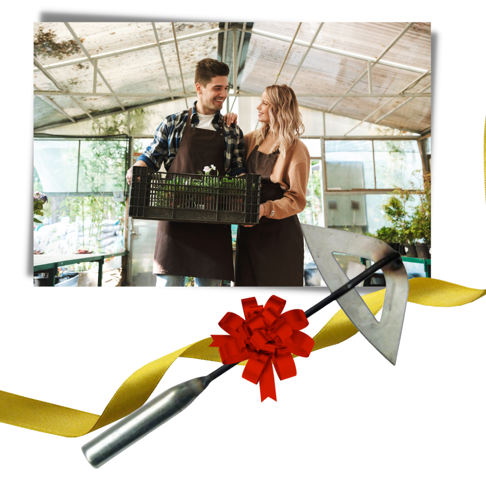 Håndholdt hul hakke i stål - Ozerty