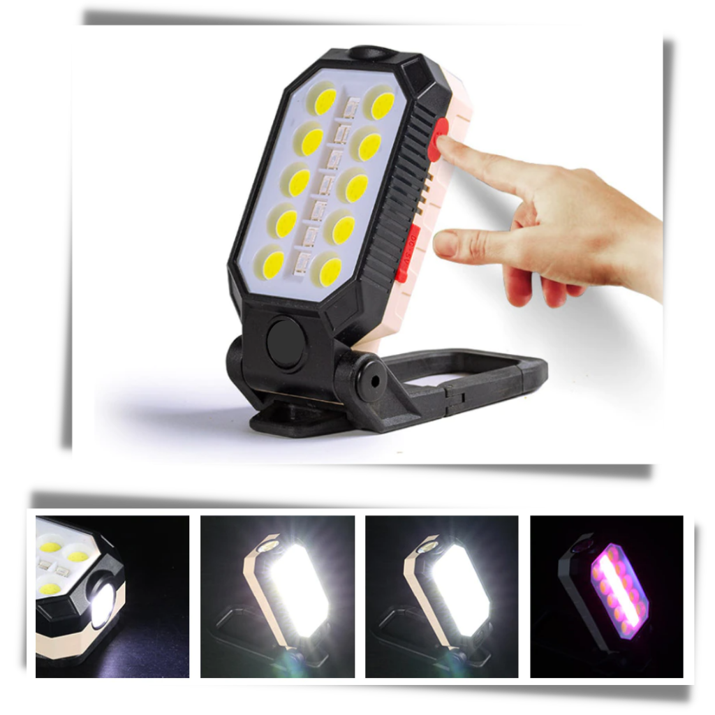 Justerbar vanntett LED-lommelykt - Ozerty