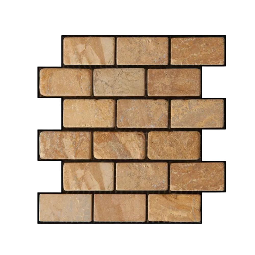 Peel and Stick 3D Foam Veggfliser - Ozerty