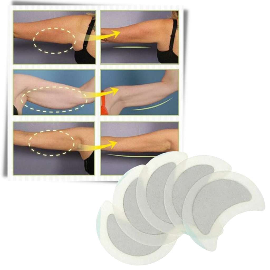 5 x Anti-svette urte-lymfeplaster - Ozerty