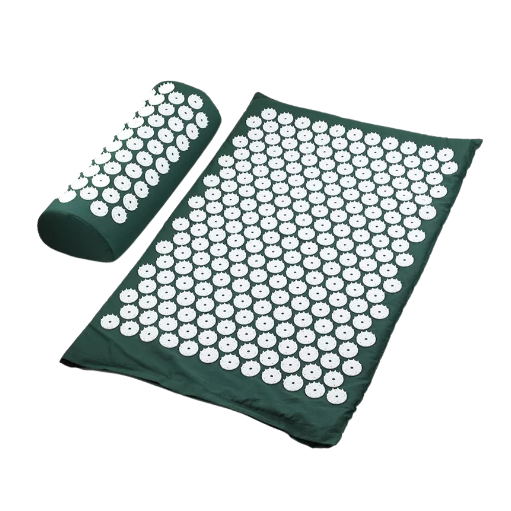 Set with acupressure mat