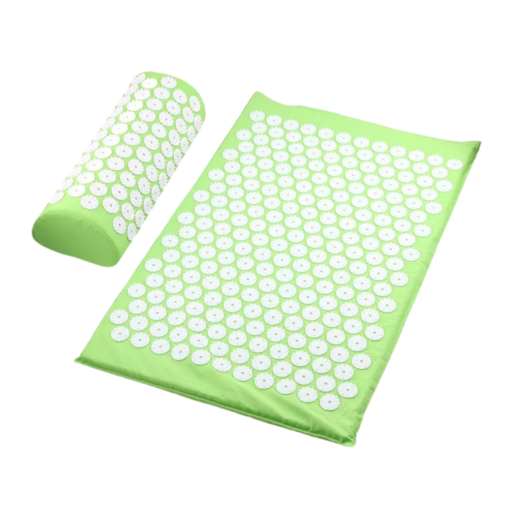 Set with acupressure mat