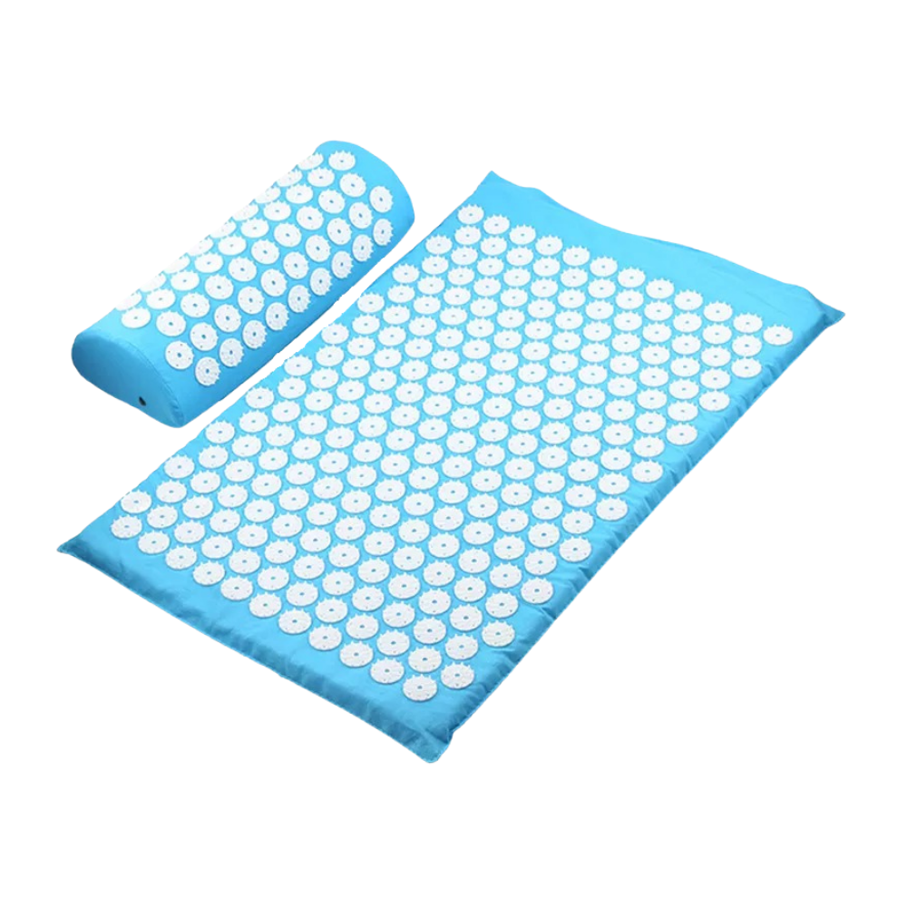 Set with acupressure mat