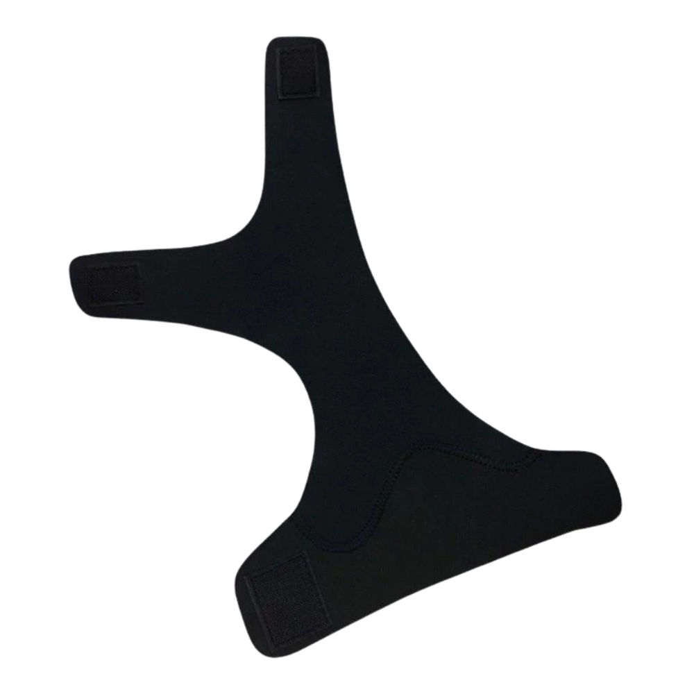 Breathable elastic ankle support