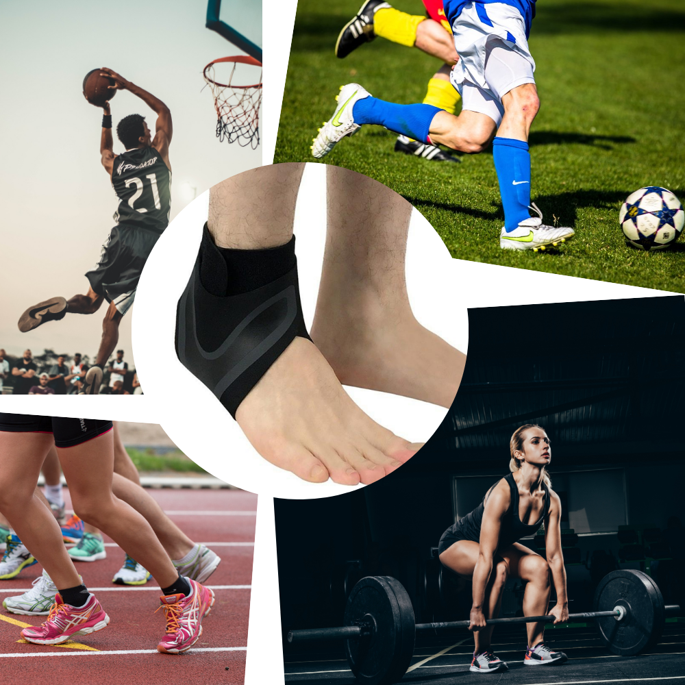 Pustende elastisk ankelstøtte - Ozerty