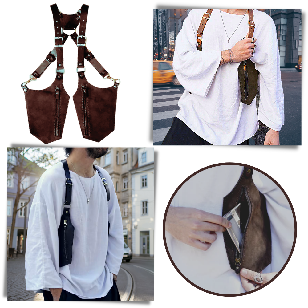 Tyverisikker vintage veske - Ozerty