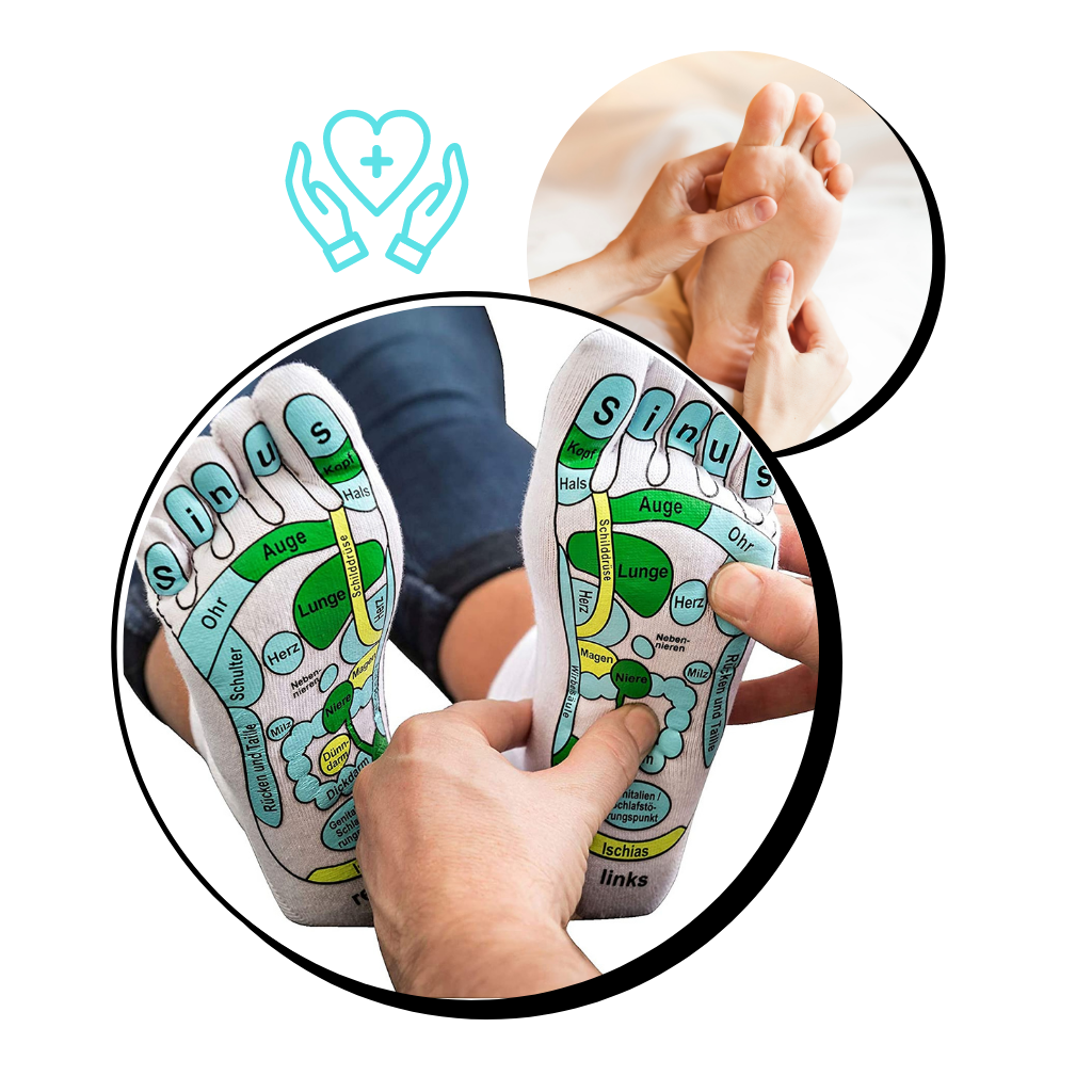 Akupressur refleksologi sokker - Ozerty