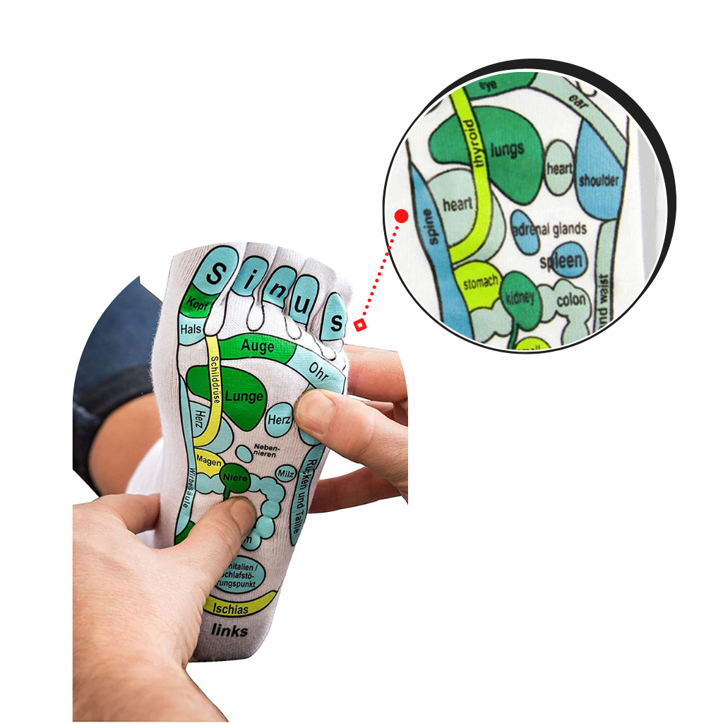 Akupressur refleksologi sokker - Ozerty